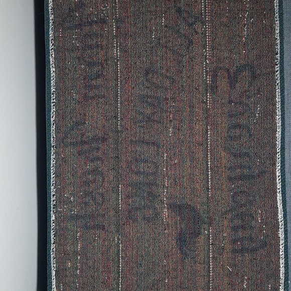 Set 2 Placemats Tablemat Gray White Rooster 13" x 19" Washable Farm Fresh Eggs - Picture 5 of 7